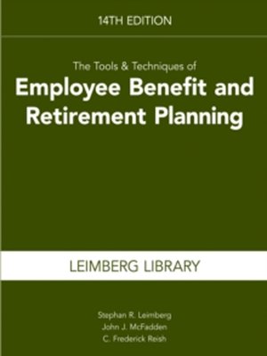 cover image of The Tools & Techniques of Employee Benefit & Retirement Planning, 1